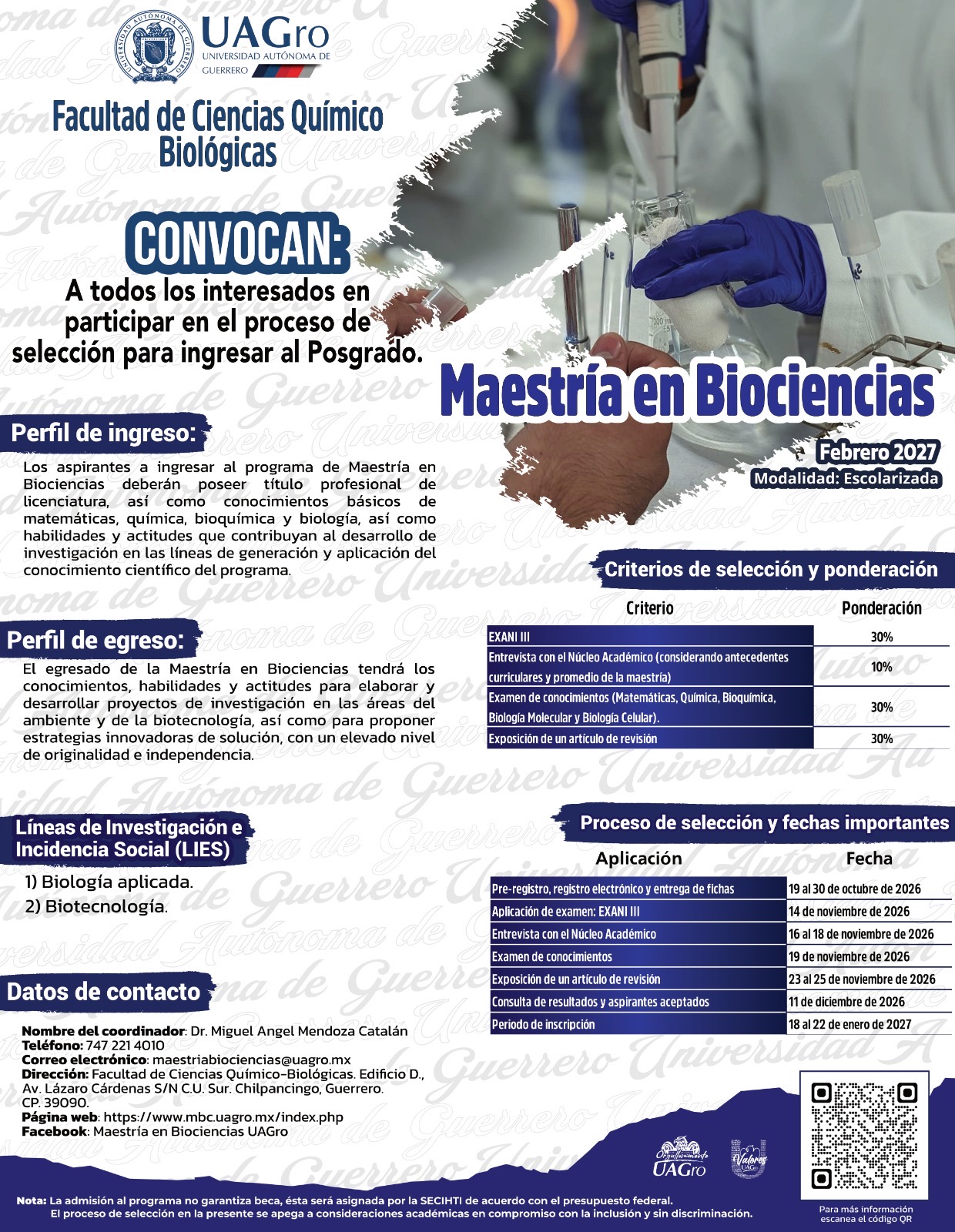 Convocatoria 2026